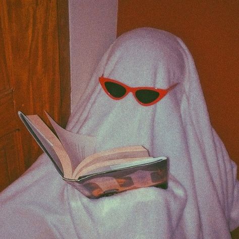 A Ghost, Short Videos, Ghost, Created By, Sunglasses, Reading, White