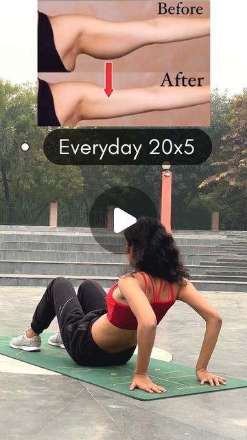 Anjali Yadav ✨ on Instagram: "Reduce underarms fat 💯 #anjalifitness 20 each 5 times for a total of 100✅ #fitness #exercise #workout #armworkout #fyp #fitnessmotivation #explore #reels" Under Arm Fat, Arm Fat, Upper Arms, Arm Workout, Fitness Motivation, The 100, On Instagram, Instagram, Fit Motivation