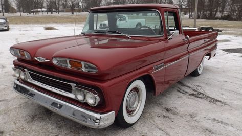 1960 Chevrolet Apache Pickup | F85 | Kansas City Spring 2016 Chevy Apache, Chevrolet Apache, Muscle Truck, Dropped Trucks, Fashion Truck, Mud Trucks, Pickups For Sale, Classic Pickup Trucks, Chevy C10