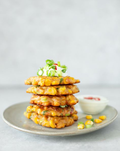 Sweetcorn Fritters South African, Sweetcorn Recipes, Sweetcorn Fritters Recipe, Recipes Russian, Flavored Coffee Recipes, Pies Chocolate, Sweetcorn Fritters, Fall Coffee Recipes, Chicken And Sweetcorn Soup