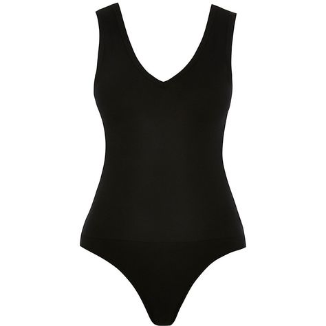 V Png, Sleeveless Bodysuit, Black Sleeveless, Black Bodysuit, Suits You, Order Now, River Island, New Black, Style Guides