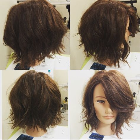 Undercut bob Blonde Bob With Lowlights, Long Wavy Bobs, Bob With Lowlights, Wavy Hair Inspiration, Messy Blonde Bob, Undercut Bob, Short Bobs, Bob Cuts, Wavy Bob Hairstyles