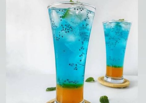 Blue Ocean Drink, Ocean Drink, Blue Pin, Pin Collection, Blue Ocean, Desi, Drinks, Blue