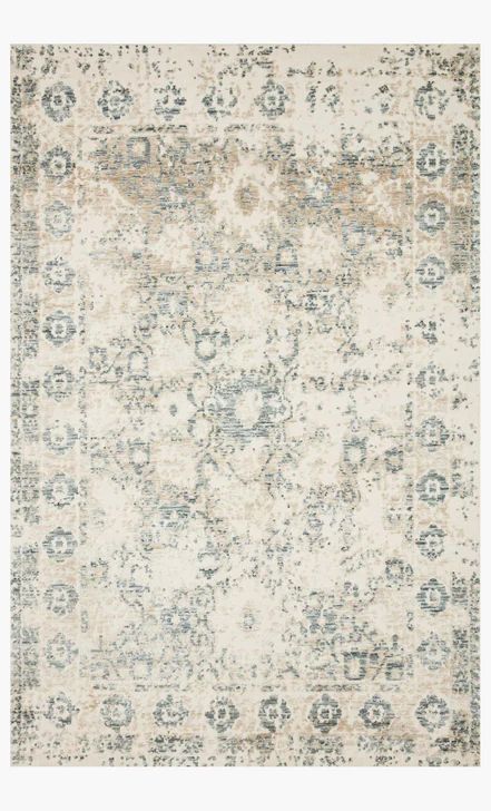 LIS-03 MH ANTIQUE WHITE / AQUA | Loloi Rugs Joanna Gaines Rugs, Joanna Gaines Design, Playful Color Palette, Magnolia Home Rugs, Aqua Rug, Aqua Area Rug, Loloi Rugs, Artisan Rugs, Magnolia Homes