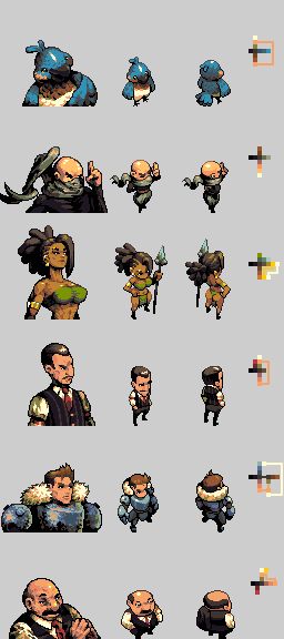 Portraits Pixel Character Portrait, Pixel Art Characters Tutorials, 32x32 Pixel Art Characters, Pixel Art Characters 64x64, Top Down Character, Pixel Art Characters 32x32, Pixel Art Reference, Pixel Character Design, Pixel Art Face