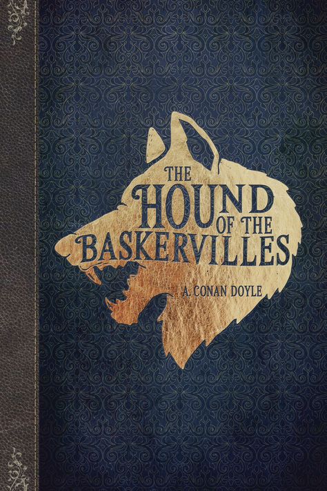 Inkwater Classics: The Hound of the Baskervilles #bookcover #coverdesign The Hound Of The Baskervilles Book, Hound Of The Baskervilles Art, Sherlock Holmes Tattoo, Event Design Branding, The Hound Of The Baskervilles, Hound Of The Baskervilles, Sherlock Holmes Book, American Werewolf In London, The Hound