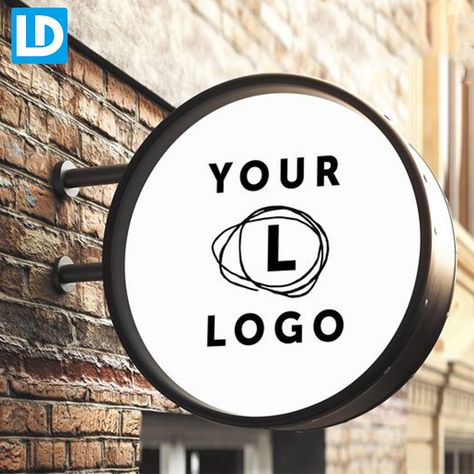 Led Light Box Sign, Building Signage, Outdoor Logo, Blade Sign, Light Box Sign, Custom Table Top, Outdoor Logos, Led Logo, Sign Business