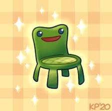 Froggy Chair, Clay Crafts, Animal Crossing, Random Stuff, Mario Characters, Animals