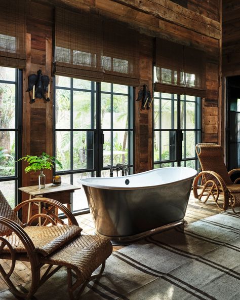 Luxe Lodge, Ad Architectural Digest, Country Retreat, Teak Table, Los Angeles Homes, The Dominican Republic, Antique Farmhouse, Ship Lap Walls, Barn Style