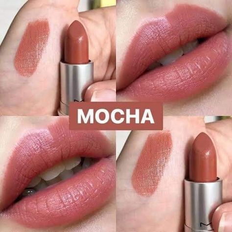 Mocha Lipstick, Mac Satin Lipstick, Nude Pink Lipstick, Best Mac Lipstick, Pomegranate Flower, Mac Lipstick Shades, Lipstick Shade, Lips Shades, Satin Lipstick