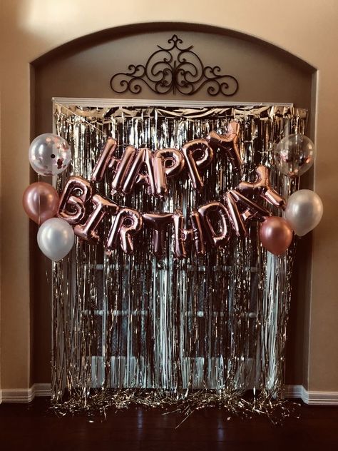 Birthday Surprise For Mom, 18th Birthday Decorations, Moms 50th Birthday, 16th Birthday Decorations, 21st Bday Ideas, 50th Birthday Party Decorations, 21st Birthday Ideas, 21st Birthday Decorations, 18th Bday