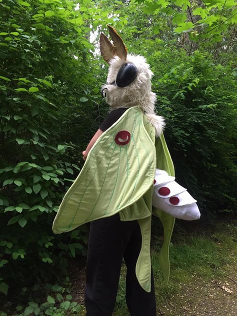 Fursuit With Wings, Insect Fursona, Insect Fursuit, Owl Fursuit, Bug Fursuit, Moth Fursuit, Moth Fursona, Unique Fursuits, Dark Costumes