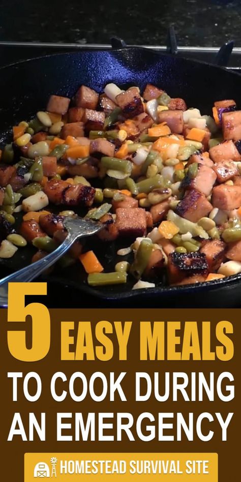 Meals No Refrigeration, Easy Meals To Cook, Meals To Cook, Emergency Preparedness Food, Easy To Cook Meals, Emergency Food Storage, Emergency Preparation, Sweet Potato Hash, Emergency Food