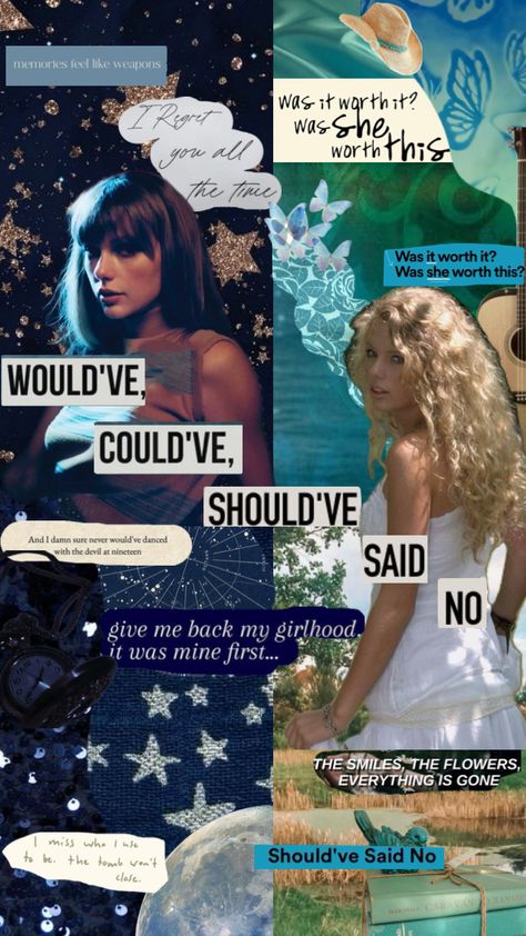 Wouldve Couldve Shouldve Aesthetic, Wouldve Couldve Shouldve, Swift Photo, Taylor Swift Wallpaper, Taylor Alison Swift, Taylor Swift, Swift, Collage