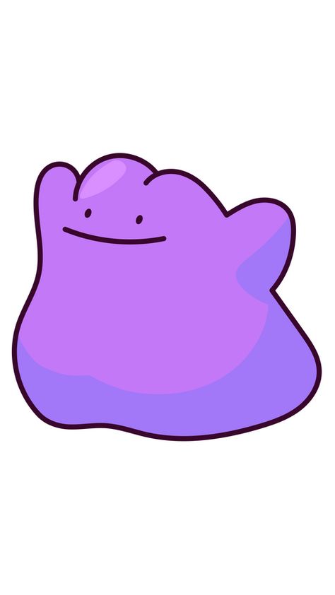 Ditto is the shape-shifting Pokemon in the Pokemon Universe known for its ability to transform into any other Pokemon creature. Ditto is always ready to engage in battles and for encounters with his... Ditto Drawing, Ditto Fanart, Ditto Art, Pokemon Avatar, Ditto Pokemon, Entei Pokemon, Pokemon Ditto, Fanart Pokemon, Pokemon Faces