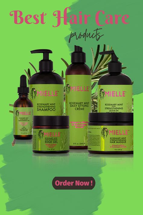 Soft Healthy Hair, Organic Hair Care Products, Mielle Organics, Hair Growth Spray, Curly Hair Products, Hair Oils, Best Hair Care Products, Organic Hair Care, Hair Masque