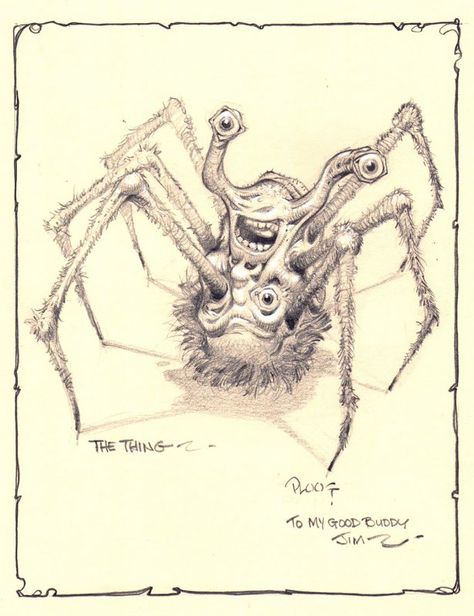 Mike Ploog, Art Sinistre, Creepy Tattoos, Cosmic Horror, Monster Concept Art, Demon Art, Scary Art, Creepy Art, Monster Design