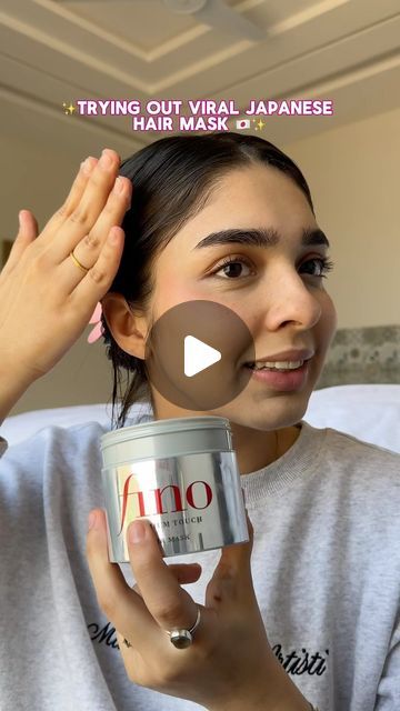 saniya farrukh on Instagram: "huge claim Japan 🇯🇵🤨🤨*unsponsored 
-
-
I have normally pretty oily hair which is a little damaged from heat styling, I really like the mask but next time I would apply it during washing my hair as it was really thick and do not need to put it in your hair for long but if you have super dry hair I would recommend to use it as a hair mask before shower.

10/10 smell ✨
- @fino_jp hair mask
-
-Internationally, you can buy it off @yesstyle or @oliveyoung_official or @skin.cupid.uk 🌎

✨use my code “saniya6” for $$$ off @yesstyle or @oliveyoung_global ✨
-

sent to me by @skinstorepakistan.official ✨
-
-
#finohairmask #hairmask #hairgoals #koreanskincare #haircare #japanesehairmask #yesstyle #oliveyoung #kbeauty #japanesehaircaretreatment" How To Use Fino Mask, Fino Mask Hair, How To Apply Hair Mask, Japanese Hair Mask, Fino Haircare, Fino Mask, Super Dry Hair, Skin Cupid, Japanese Hair Care