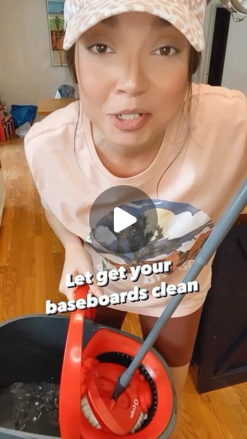 Virginia Mitchell | Resharing one of my most viral cleaning hacks! How to clean your baseboards and keep them dust free for up to 3 months!   #cleaning #clea... | Instagram Cleaning Trim And Baseboards, Cleaning Hacks For Baseboards, How To Clean Baseboards Tips And Tricks, Floor Board Cleaning Hacks, Best Way To Clean Walls And Baseboards, Best Baseboard Cleaner, How To Clean Walls And Baseboards, Commercial Cleaning Hacks, Easy Baseboard Cleaning