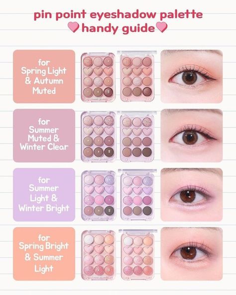 Dollie Makeup, J Beauty, C Beauty, Personal Color Analysis, J Makeup, Tone Makeup, Lipstick Eyeshadow, Colour Analysis, Olive Young