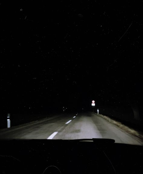 Scary Street At Night, Dark Highway Aesthetic, Road At Night Aesthetic, Car Driving At Night, Late Night Car Drives, Vent Journal, Car Dark, Road At Night, Shadow Aesthetic