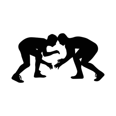 Wrestling silhouette Art Tattoo Ideas Wrestling, Wrestling Drawings Easy, Wrestling Drawing Reference, Wrestling Svg Free, Wrestling Sketch, Wrestler Silhouette, Wrestling Tattoos Ideas, Wrestling Painting, Wrestling Background