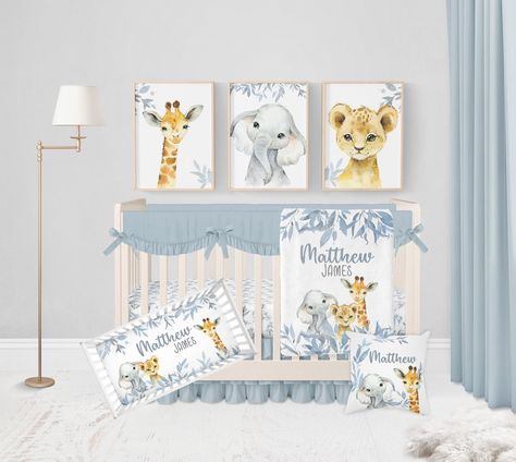 Safari Nursery Bedding, Baby Boy Crib Bedding Sets, Boys Crib Bedding Sets, Nursery Safari, Baby Boy Crib Bedding, Baby Boy Cribs, Boys Crib, Crib Bedding Girl, Baby Boy Bedding