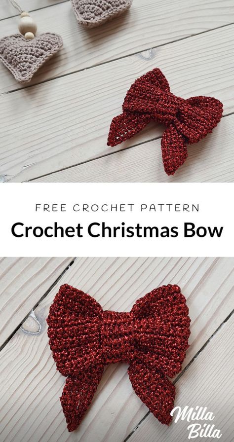 Crochet Bow Free Pattern, Crochet Bow Pattern Free, Crochet Ribbon Pattern, Ribbon Crochet Pattern, Crochet Bows Free Pattern, Crochet Bow Pattern, Ribbon Crochet, Crochet Patterns Baby Girl, Crochet Ribbon