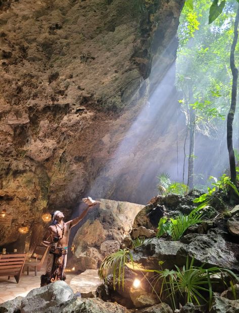 Sacred light during ceremony in our private cave @soundhealingtulum Sacred Ceremony, Light Codes, Sound Healing, Sound, Healing, Christmas, Art