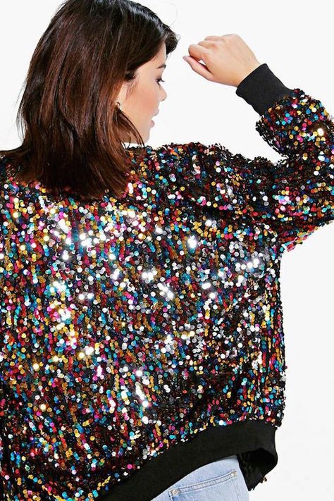 Glitter Jacket, December Outfits, Sparkle Outfit, Look Festival, Creative Clothes, Plain Outfits, Garment Industry, Sequin Jacket, Clothing Details