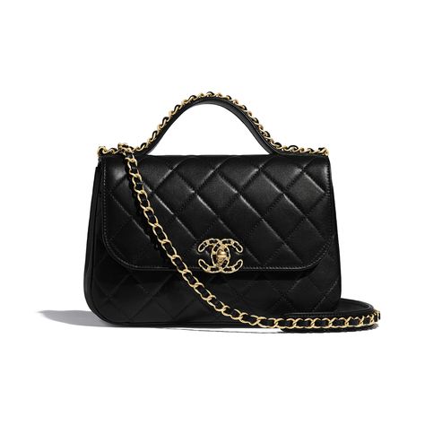 Chanel Lambskin Bag, Dream Handbags, Chanel Woc, Cheap Purses, Chanel Store, Popular Handbags, Perfect Handbag, Handbags Affordable, Top Handle Handbags