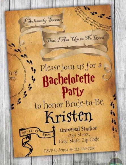 How to have a Harry Potter hen party: What to eat, drink, do Harry Potter Bachelorette Party, Harry Potter Bridal Shower, Cumpleaños Harry Potter, Harry Potter Wedding Theme, Custom Bachelorette, Diy Bachelorette Party, Bachelorette Party Planning, Theme Harry Potter, Bridal Bachelorette Party