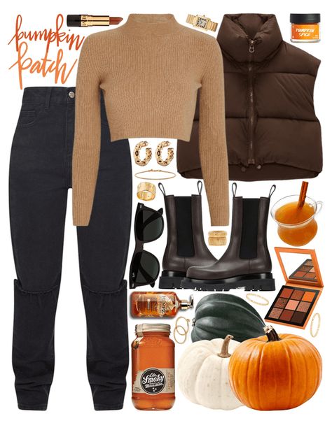 October Clothes Outfit, Pumpkin Patch Outfit Women Cold Weather, Cute Pumpkin Picking Outfits, Pumpkin Patch Outfit Women Fall, Pumpkin Spice Outfit, Fall Outfit Board, October Outfits Halloween, Cute October Outfits, October Outfits Aesthetic