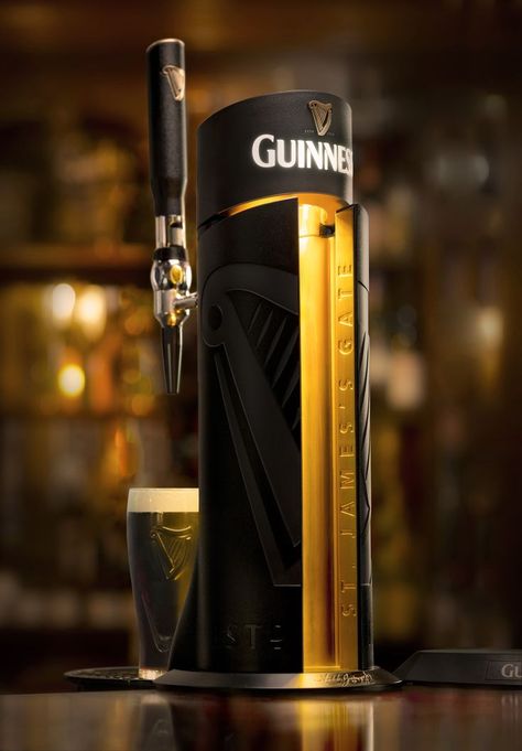 National Drink Beer Day, Beer Guinness, Tap Beer, Tap Design, Beer Tower, Black Stuff, Guinness Beer, Beer Dispenser, Beer Day