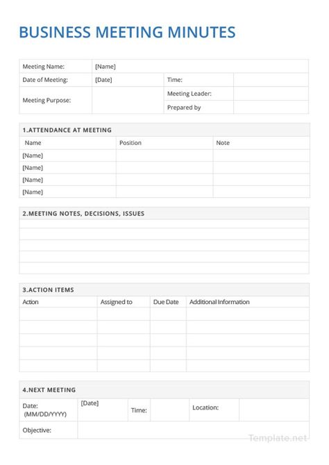 Free Sample Business Meeting Minutes Template Personal Assistant Planner, Committee Meeting Agenda Template, Minute Meeting Template, Secretary Notes Template, Meeting Template Free Printable, Meeting Planner Template, How To Write Minutes For A Meeting, Meeting Minutes Template Free Printable, Meeting Notes Printable Free