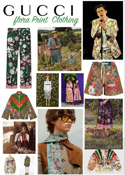 #gucci #moodboard Gucci Moodboard, Gucci Party, Gucci Aesthetic, Gucci Pattern, Gucci Outfit, Surface Pattern Design Inspiration, Fashion Journal, Gucci Flora, Gucci Design