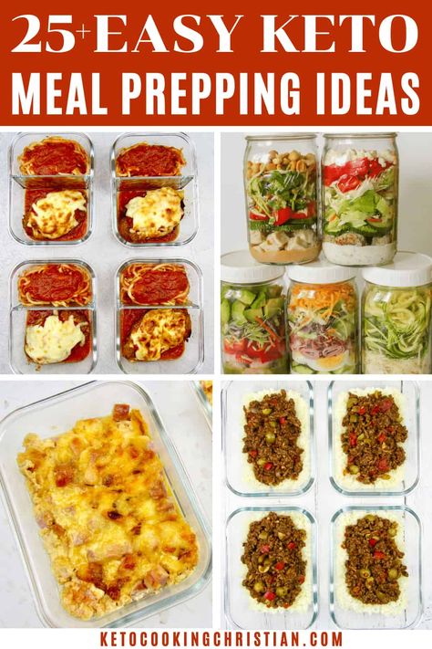 Meal Prepping Ideas, Keto Beginner, Prepping Ideas, Low Carb Healthy, Keto Salads, Keto Casseroles, Healthy Packed Lunches, Healthy Lunches For Work, Beginner Recipes