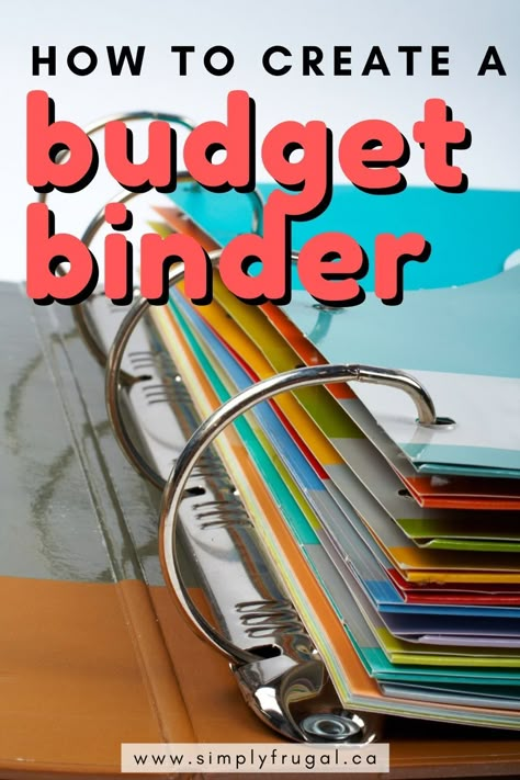 Setting up a Budget Binder is a great strategy for staying on top of your finances. Here's how to create a budget binder! Binder Aesthetic, Budget List, Finance Organization Printables, Free Budget Printables, Setting Up A Budget, Budget Help, Binder Ideas, Financial Budget, Budget Planner Template