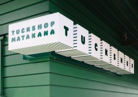 Best Awards - Tuckshop by Akin Tuckshop Design, Environmental Graphics Signage, Store Signage, Shop Signage, Retail Signage, Wayfinding Design, Exterior Signage, Signage System, Environmental Graphic Design