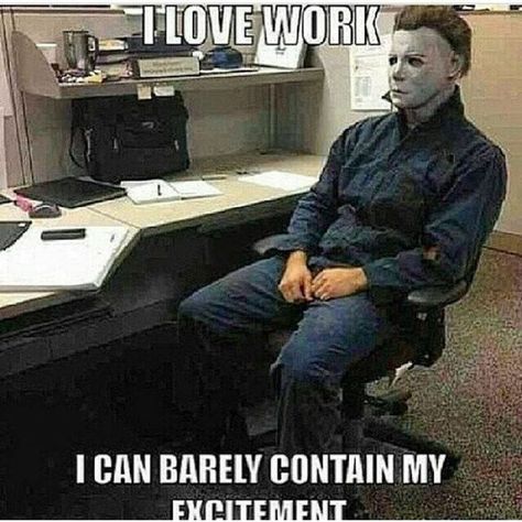 www.skullobsessed.com (@skullobsessed_com) • Instagram photos and videos Michael Myers Memes, The Slashers, Michael Myers Art, Michael Meyer, Horror Memes, Horror Movies Funny, Halloween Memes, Scary Movie Characters, Love Work