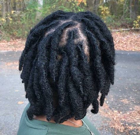 Thick Dreads Men, 40 Locs Count, Short Thick Locs Styles, Thick Locs Men, Large Locs Black Women, Short Thick Locs, Thick Locs Styles, Box Braids Over Locs, Puffy Locs