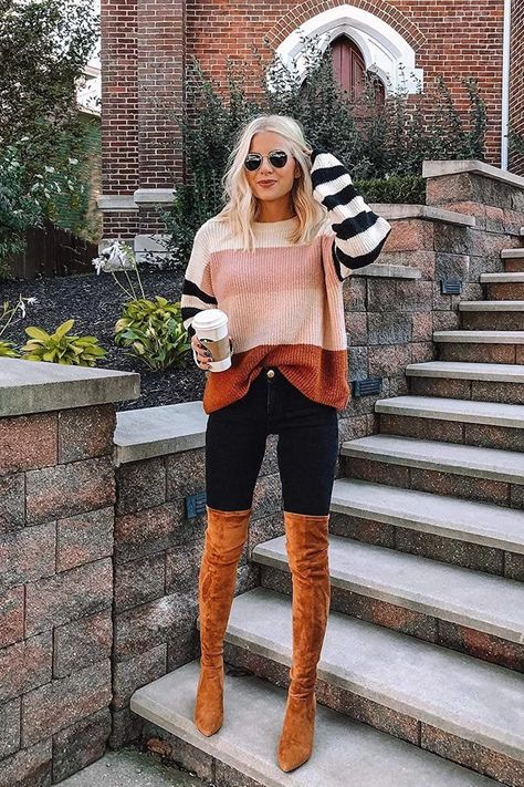 Best Cheap Amazon Clothes For Women Fall. Winter Mode Outfits, Bota Over, Autumn Look, 2020 Fashion Trends, Trendy Fall Outfits, Cute Fall Outfits, Thanksgiving Outfit, Mode Inspo, Outfit Inspo Fall