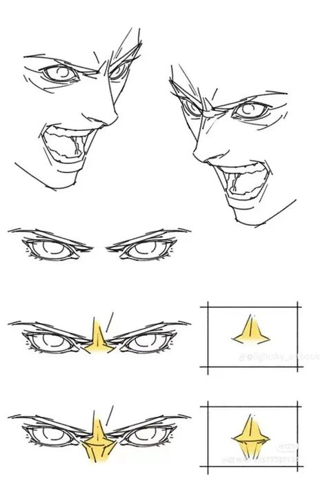 Head Dynamic Poses, Anime Head Up Angle, Looking Over Reference, Insane Facial Expressions Reference, Male Face Reference Drawing Angles, Manga Faces Reference, Drawing Faces Different Angles, Side Views Of Face, Drawing Male Faces Sketches