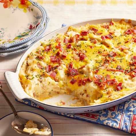 Twice Baked Potato Casserole Loaded Baked Potato Casserole Twice Baked Potato Casserole, Loaded Baked Potato Casserole, Potatoes Casserole, Twice Baked Potato, Twice Baked Potatoes Casserole, Recipes Potatoes, Baked Potato Casserole, Parmesan Potatoes, Potatoe Casserole Recipes