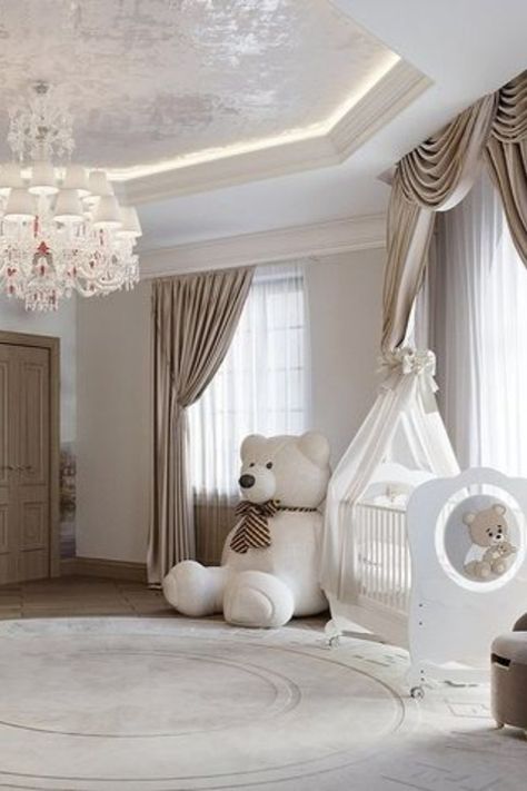 Luxury Baby Room, Cozy Baby Room, Luxury Nursery, Luxury Kids Bedroom, Nursery Room Design, Girl Nursery Room, Toddler Boys Room, Baby Room Inspiration