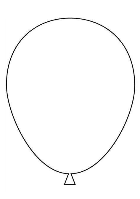 Ballon Template Free Printable, Birthday Balloon Template Free Printable, Ballon Template, Balloon Printable Templates, Balloon Template Free Printable, Ballon Coloring Page, Balloon Coloring Pages Free Printable, Balloons Coloring Pages, Ballon Images