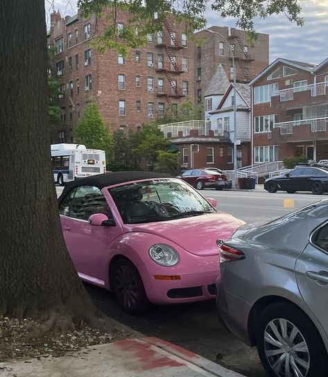 Punch Buggy Aesthetic, Punch Buggy Car, Pink Punch Buggy, Pink Buggy, Pink Vw Beetle, Pink Volkswagen Beetle, Punch Buggy, Pink Beetle, Buggy Car