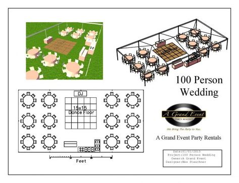 100 Person Wedding | A Grand Event Tent & Event Rentals Wedding Tent Layout, Tent Event, Wedding Reception Layout, Big Family Dinner, Reception Layout, Funny Morning Pictures, Event Tent, Thanksgiving Traditions, Wedding Tent