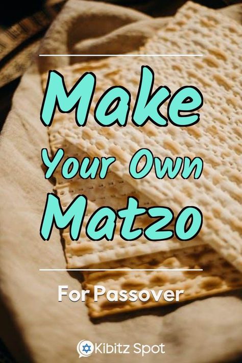 Homemade matzo is far easier than you would imagine. Check out this super easy matzo recipe with instructions on keeping it Kosher for Passover. #Matzo #MatzoRecipe #Sedar #KibitzSpot #Jewish #JewishHoliday Passover Rolls Recipe, Matzo Recipe, Matzah Recipes, Matzo Ball Recipe, Passover Traditions, Unleavened Bread Recipe, Kosher For Passover, Jewish Cuisine, Matzo Meal