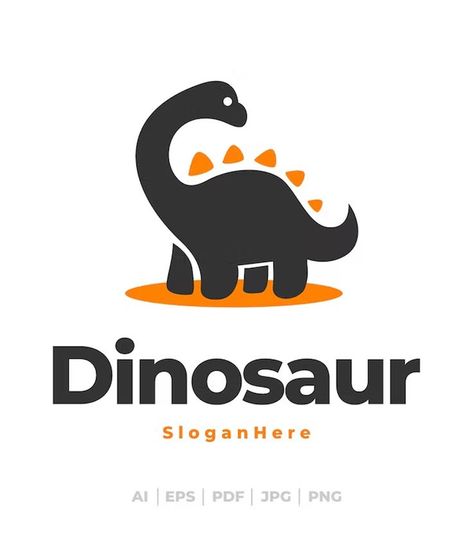 Dinosaur Logo Template AI, EPS Dinosaur Logo, Logo Feminine, Logo Mascot, Logo Minimal, Creative Logo Design, Logo Typography, Logo Luxury, Flat Logo, Logo Modern